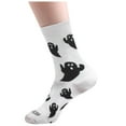 thumbnail image 1 of Halloween Socks Novelty Funny Holiday Printed Crew Socks For Men Women, 1 of 5