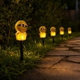 thumbnail image 1 of Halloween Solar Garden Lights 6 Pack Pumpkin Ghost Mummy Maple Leaf Waterproof LED Yard Stakes Outdoor Decor, 1 of 7