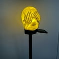 thumbnail image 1 of Halloween Solar Pathway Lights - Solar Halloween Skull Stake Lights Decorations Outdoor - Waterproof Resin Gothic Skeleton Decor for Outside Yard Garden Lawn, 1 of 5