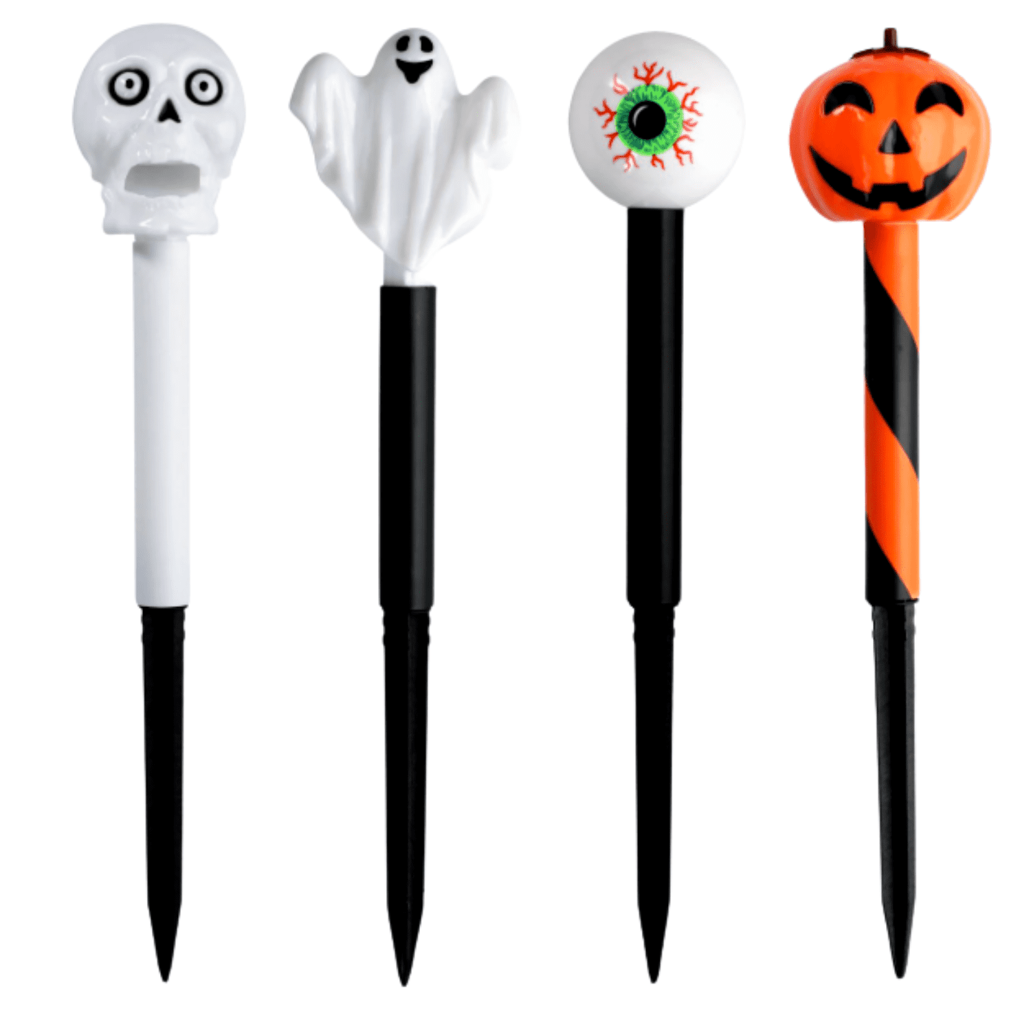 Halloween Solar Stake Light Outdoor Yard Path Scary Creepy Spooky