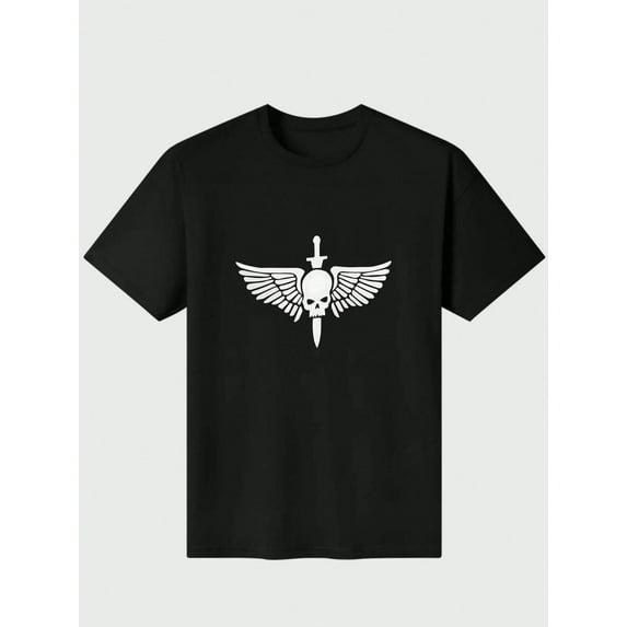 Halloween Space Marines 、Adeptus Astartes SoftstyleT-Shirt Casual Digital Print 220g Pure Heavy 100% Cotton T Shirt 100% Cotton