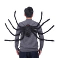 thumbnail image 1 of Halloween Spider Backpack, 49.21" Furry Spider Costume Bag, Giant Fake Spider Prop, Spider Candy Pouch, Scary Spider Accessory, Spider Backpack, Storage Pouch for Party Indoor Outdoor Decorations, 1 of 5