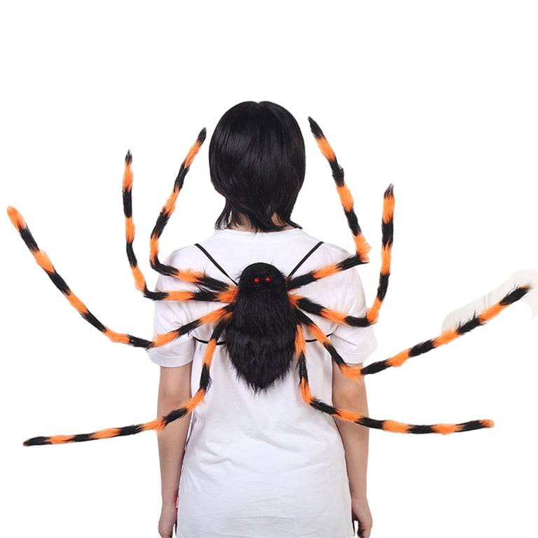 Creep It Real Spider Backpack Spider Decor for Halloween Backpack- Tarantula Decor for  main image 4