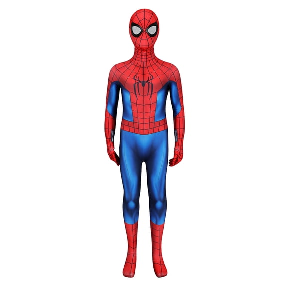 Super Spider Hero Full Jumpsuit, Halloween Cosplay Outfit, Fashionable Film and Television Cosplay Costume
