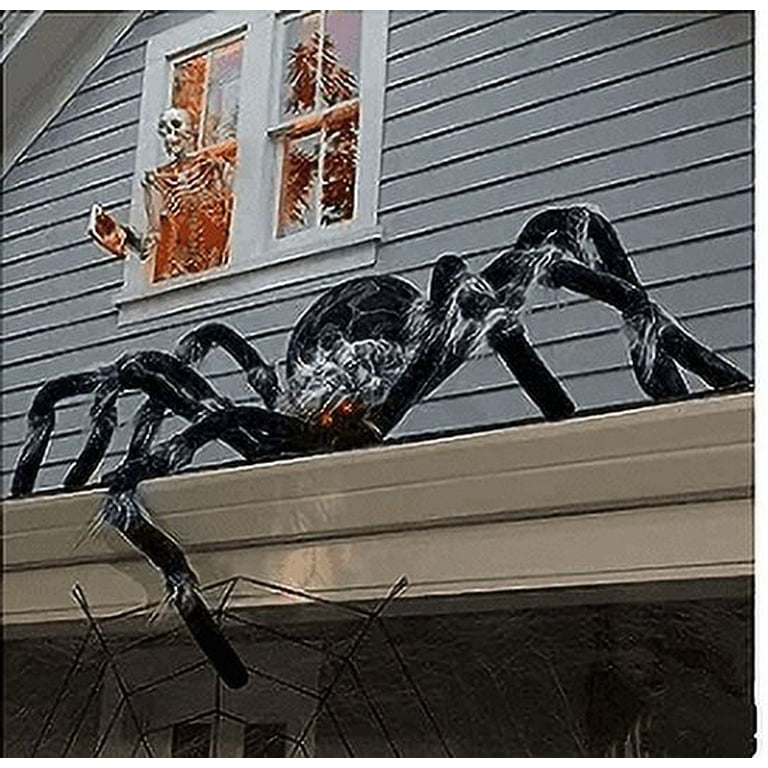 Halloween Spider Decor Halloween Simulation Giant Spider Plush