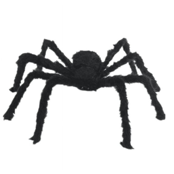 Halloween Spider Decoration Haunted House Prop Indoor Outdoor Black-Giant Spider