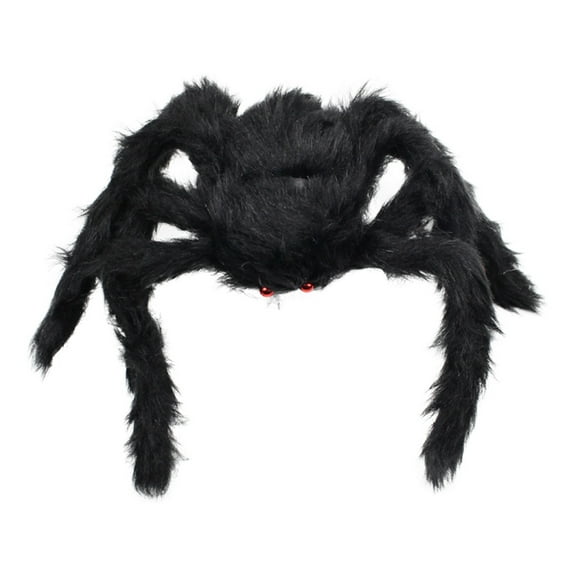 Halloween Spider Decorations Outdoor Indoor, 6 Pack Realistic Hairy Spiders Set, Fake Spiders Scary Decorations Spider Props for Outside Yard Porch Garden Decor Haunted House Party