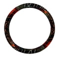 thumbnail image 1 of Halloween Spider Web 14.5 Inch Printing PVC Leather Car Wheel Cover Auto Accessories, 1 of 6