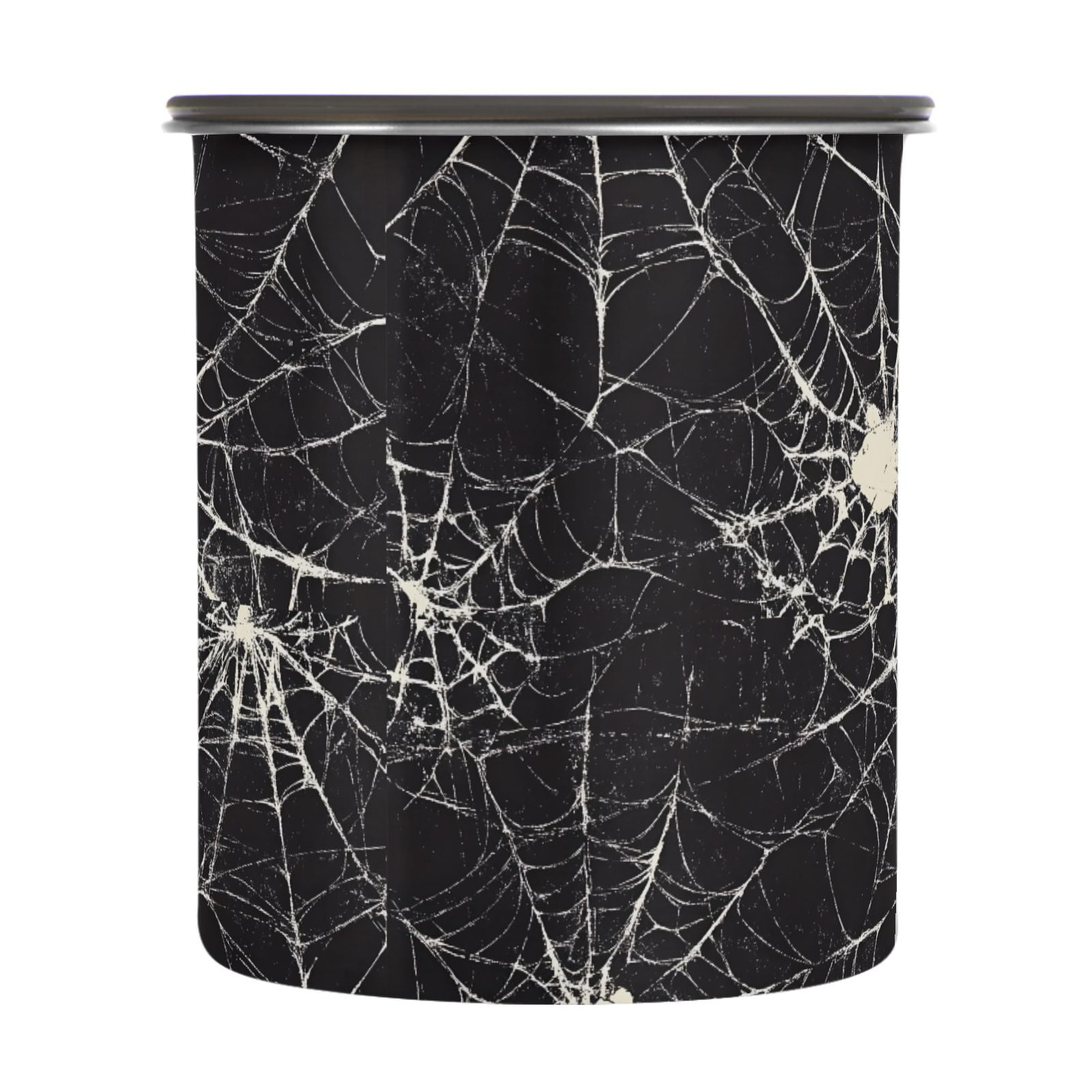 Halloween Spider Web Airtight Coffee Bean Canister 30oz Food Storage ...