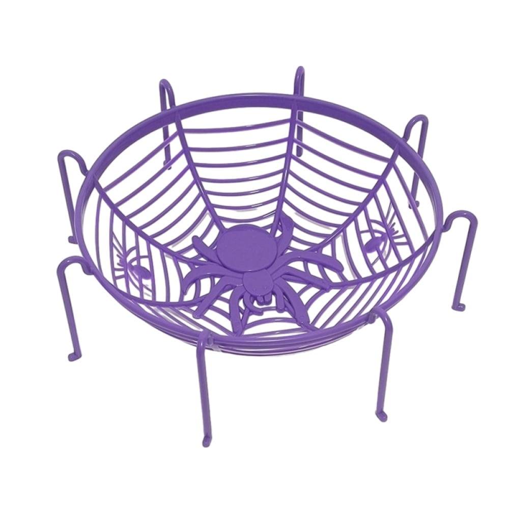 Halloween Spider Web Basket Bowls Halloween Decorations Halloween ...