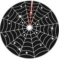 thumbnail image 1 of Halloween Spider Web Black Funny Star 36 Inch Christmas Tree Skirt Carpet Mat Funny Party Soft Cover Mat Decor Supplies for Xmas Halloween Decorations Occasion Farmhouse, 1 of 6