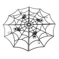 thumbnail image 1 of Halloween Spider Web Decoration with Realistic Spiders, Large Durable Black Web for Indoor Outdoor Party Decor, Easy to Hang, 1 of 5