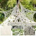 thumbnail image 1 of Giant Spider Web Halloween Decorations Outdoor, Stretchy Spider Web for Halloween Party, Spider Web Halloween Indoor Outdoor Decor for Haunted House, 1 of 4