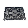 thumbnail image 1 of Halloween Spider Web Placemats,11.8x17.7 Inches Heat Insulation Halloween Placemats Hollow Out Black Spider Web Table Mats Placemat for Halloween Family Party Dining Table Decoration Supplies, 1 of 6