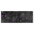 thumbnail image 1 of Halloween Spider Web with Purple Icons Kitchen Rug Mat,Kitchen Runner Rugs Non Skid Washable,Decorative Kitchen Floor Mats for Kitchen,Sink,Laundry,17"X47", 1 of 5