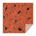 thumbnail image 1 of Halloween Spider Web Silhouette Pattern Square Tablecloth,Waterproof Square Table Cover,Wipeable Spillproof Washable Table Cover for Home Kitchen Party Decor 52"x52"(132x132cm), 1 of 6