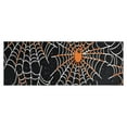 thumbnail image 1 of Halloween Spider Webs with Orange Spiders Kitchen Rug Mat,Kitchen Runner Rugs Non Skid Washable,Decorative Kitchen Floor Mats for Kitchen,Sink,Laundry,17"X47", 1 of 5