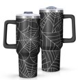 thumbnail image 1 of Halloween Spider Webs Tumbler with Handle and Lid,40oz Double Wall Vacuum Insulated Tumbler,Cups Gift for Women and Men, 1 of 7
