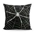 thumbnail image 1 of Halloween Spiderweb Pillow Covers Black White Spider Web Outdoor Decorative Throw Pillows Halloween Scary Themed Farmhouse Pillowcases Linen Cushion Case Decor for Home Sofa Couch Bed, 1 of 5