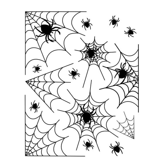 Halloween Spiderweb Wall Sticker Multifunction Decor Sticker Ornament for Home Decor Supplies