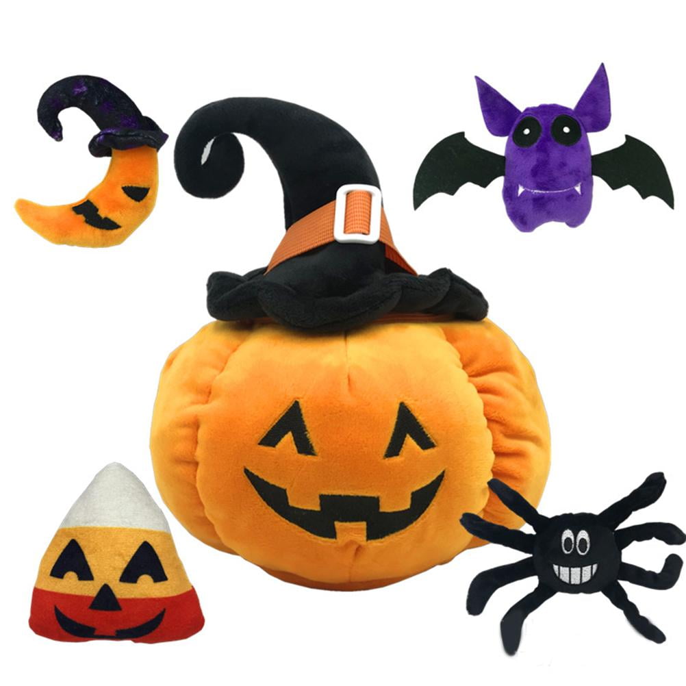 Halloween Spoof Pumpkin Plush Pillow Toy Pumpkin Set Halloween Plush