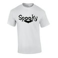 thumbnail image 1 of Halloween Spooky Adult Unisex Short Sleeve T-Shirt-White-XXXL, 1 of 4