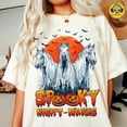 thumbnail image 1 of Halloween Spooky Ghost Horse T-Shirt, Spooky Nightmares Horse T-Shirt, Funny Retro Halloween T-Shirt, Horror Horse T-Shirt, Haunted Western Sublimation, 1 of 5