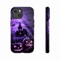 thumbnail image 1 of Halloween Spooky Haunted House Pumpkin Design Protective Case for Teens Adults Compatible with iPhone 11/12/13/14/15/16 (Pro Max/Plus), 1 of 9