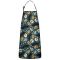 thumbnail image 1 of Halloween Spooky Icons Pattern Apron-Garden Aprons for Women with Pockets-Cotton Linen Waterproof Kitchen Cooking Gardening Aprons Adjustable for Kitchen,Cooking,BBQ and Salon 33"x27", 1 of 7