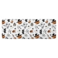 thumbnail image 1 of Halloween Spooky Icons Pattern Kitchen Rug Mat,Kitchen Runner Rugs Non Skid Washable,Decorative Kitchen Floor Mats for Kitchen,Sink,Laundry,17"x47.2", 1 of 7