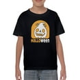 thumbnail image 1 of Halloween Spooky Jack-O-Lantern T-Shirt Juniors -Image by Shutterstock,  Large, 1 of 4