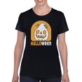 thumbnail image 1 of Halloween Spooky Jack-O-Lantern T-Shirt Women -Image by Shutterstock, Female 5X-Large, 1 of 4