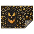 thumbnail image 1 of Halloween Spooky Jack O Lanterns Rectangle Tablecloth 60"x84",Waterproof Polyester Rectangle Table Cloth, Wipeable Spillproof Polyester Tablecloth for Dining, Camping, Indoor and Outdoor, 1 of 5