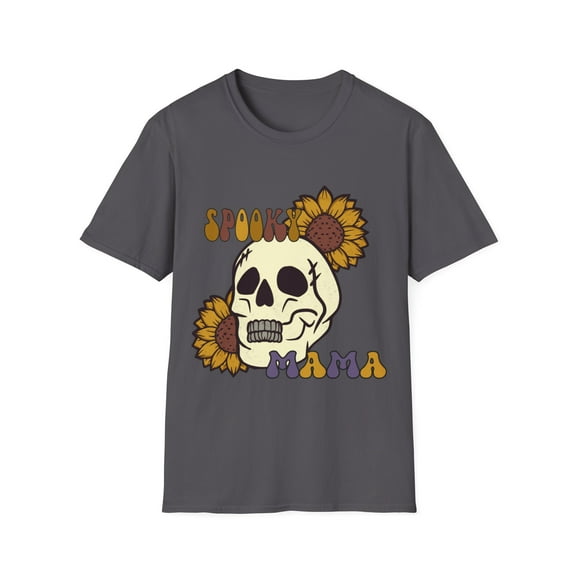 Halloween Spooky Mama Mom Novelty Family Tshirt & More
