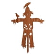 thumbnail image 1 of Halloween Spooky Metal Garden Stakes Set, Cut‑Out Scarecrow & Pumpkin Yard Ground Insert Ornaments, Rustic Silhouette Decor for Lawn Patio Backyard Autumn Holiday Decoration, B, 1 of 7