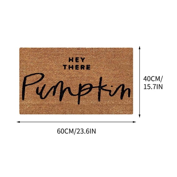 Halloween Spooky Printed Doormat, Soft Absorbent Non-Slip Rugs for Front Door Bathroom Kitchen Entryway, Halloween Decorations