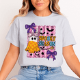thumbnail image 1 of Halloween "Spooky Season" Ghost T-Shirt – Cute Candy Corn Ghost Graphic Tee, Unisex Casual Crew Neck, 1 of 2