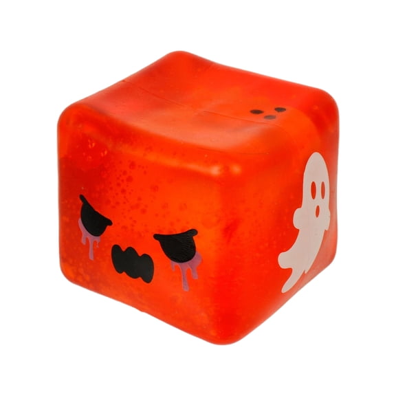 Halloween Spooky Squishy Cube Squish Soft Gothic Stress Balls Squishy Sensory Squeeze Toy Relief Fidget Gift for Women Men Horror Holiday & Birthday Gift Party Favor