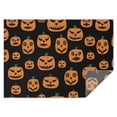 thumbnail image 1 of Halloween Spooky Table Cloth Waterproof Spillproof Tablecolths Table Covers Pumpkin Skull Bat Spider Rectangle Tablecloth for Halloween Birthday Wedding Graduation, 1 of 5