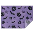 thumbnail image 1 of Halloween Spooky Table Cloth Wrinkle Resistant Washable Tablecolths Table Covers Pumpkin Skull Bat Spider Rectangle Table Cover for Party Picnic Dinner Decor, 1 of 1