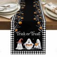 thumbnail image 1 of Halloween Spooky Table Runner - 36 Inch Long, Kitchen Dining Table Runner Dresser Scarves, Horror Pumpkins Fall Halloween Trick Ghost Farmhouse Decor for Coffee Tables Wedding Party Banquet, 1 of 8