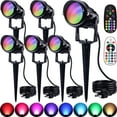 Halloween Spotlight Outdoor Color Changing Landscape Lighting 12W LED