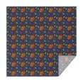 thumbnail image 1 of Halloween Square Tablecloth 42x42in(107x107cm) – Waterproof Polyester Printed Table Cover, Wrinkle Resistant & Washable for Kitchen Dining Picnic Party Decor, Pattern-V5-47, White, 1 of 6