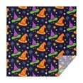 thumbnail image 1 of Halloween Square Tablecloth 52x52in(132x132cm) – Waterproof Polyester Printed Table Cover, Wrinkle Resistant & Washable for Kitchen Dining Picnic Party Decor, Pattern-V5-06, White, 1 of 6
