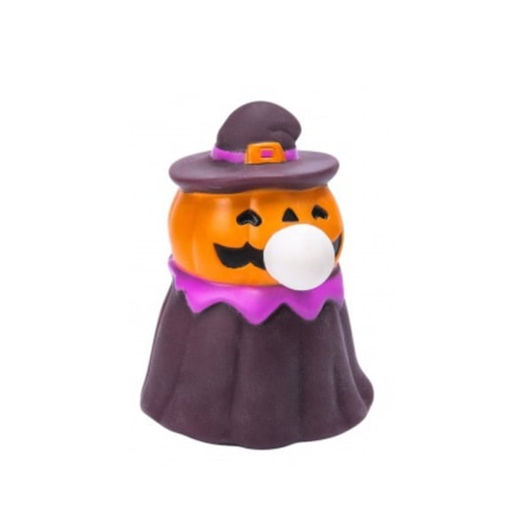Halloween Squishy – Cute Blowing Stress Relief T-oy, Pumpkin Head Witch Fidget for Adults, Soft Slow Rising, B