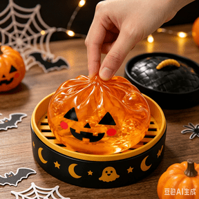 Halloween Squishy Dumpling Featuring a Non Toxic Material Perfect for Home or Workspace Relaxation