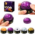 thumbnail image 1 of Halloween Squishy Mystery Blind Box Slow Rising Toys, 5 Pack Assorted Character Mini Squeeze Fidget Toys 2.17 Inches Adult Collection, 1 of 8