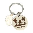 thumbnail image 1 of Halloween Stainless Steel Pumpkin Ghost Keychain, Small And Exquisite Holiday Decorative Objects, 1 of 6