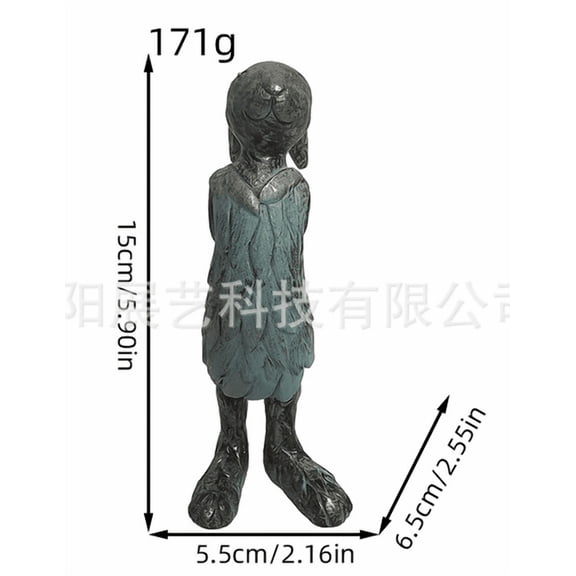 Halloween Standing Rabbit Resin Figurine Cute Cartoon for Home Living Room Entryway Party Decoration Desktop Ornament