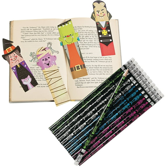 Halloween Stationery Kit Bulk 96 Pc